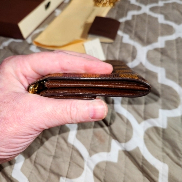 Louis Vuitton Damier Portefeuille Sarah Long Wallet DATE STAMPED CA0093 - Picture 7 of 15